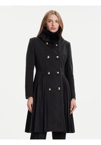 Rinascimento Płaszcz przejściowy CFC0125794003 Czarny Regular Fit. Kolor: czarny. Materiał: syntetyk #1