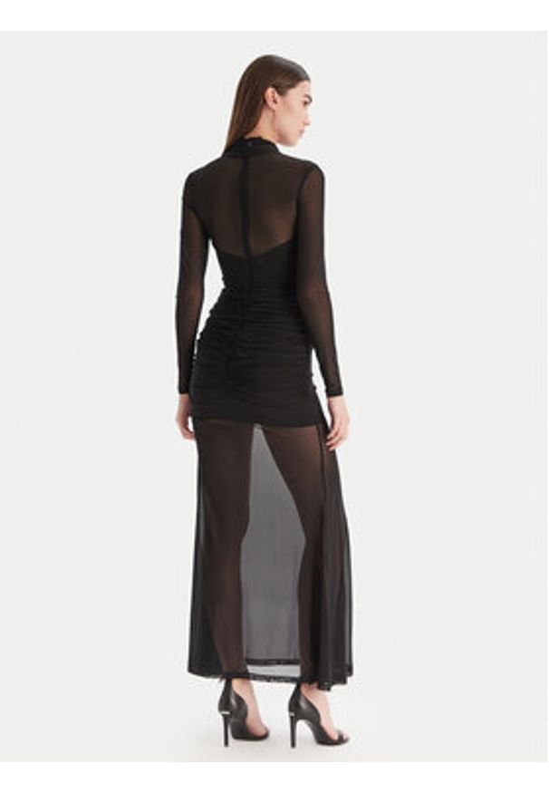 BARDOT - Bardot Sukienka wieczorowa Veria 59987DB Czarny Slim Fit. Kolor: czarny. Materiał: syntetyk. Styl: wizytowy