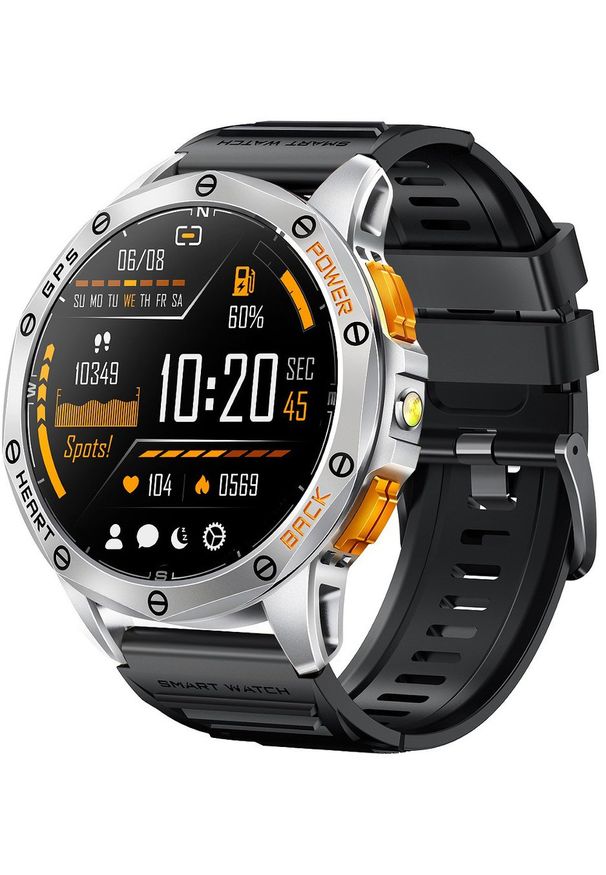 Smartwatch GepardWatches Smartwatch GlacierX Deca Silver GX-DS67. Rodzaj zegarka: smartwatch