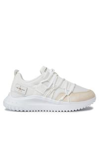 Calvin Klein Jeans Sneakersy Eva Runner Low Lace Mix Ml Fad YW0YW01319 Biały. Kolor: biały. Materiał: materiał #1