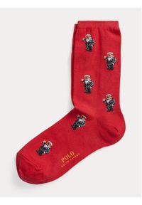 Skarpety wysokie unisex Polo Ralph Lauren. Kolor: czerwony #1