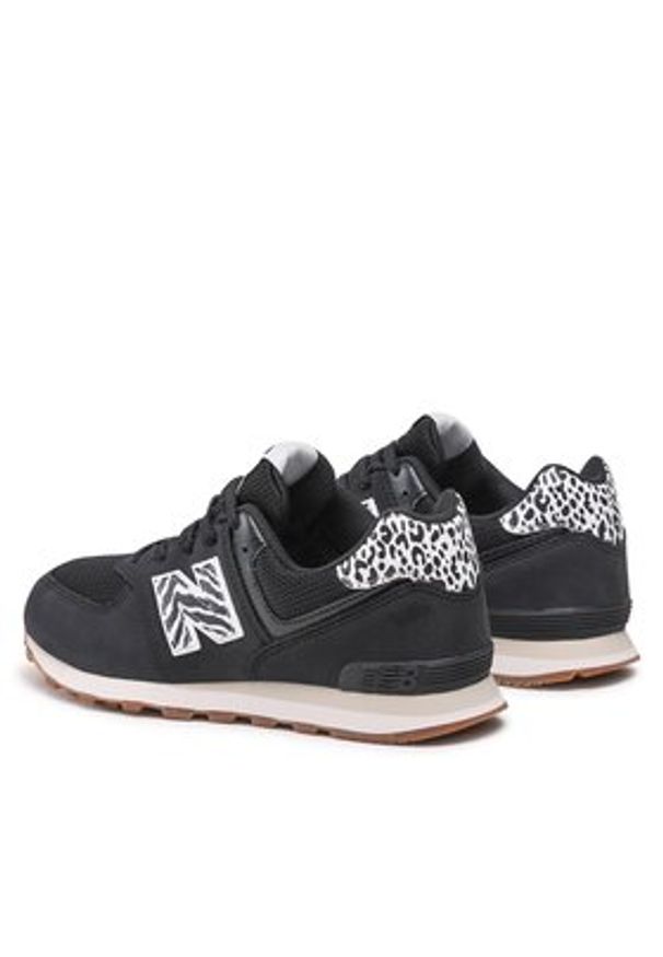 New Balance Sneakersy GC574AZ1 Czarny. Kolor: czarny. Materiał: materiał. Model: New Balance 574