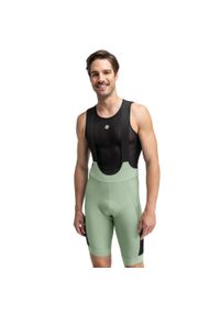 SIROKO - Spodenki rowerowe gravel męskie Castleton. Kolor: zielony. Sport: kolarstwo #1