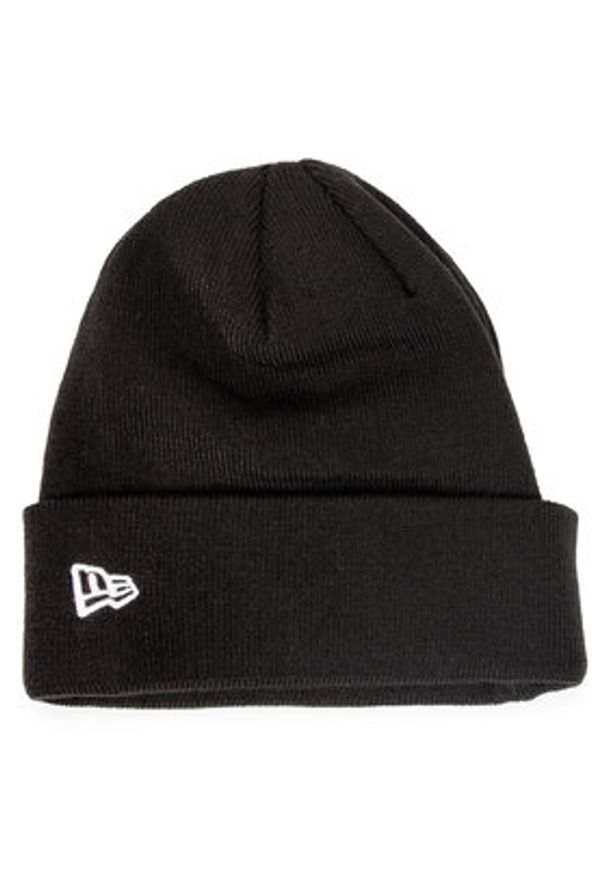 New Era Czapka Nba Essential Knit 12156075 Czarny. Kolor: czarny. Materiał: materiał