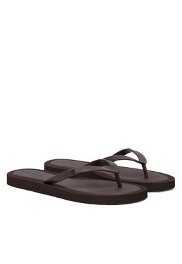 Tory Burch Japonki 162307 Brązowy. Kolor: brązowy. Materiał: syntetyk