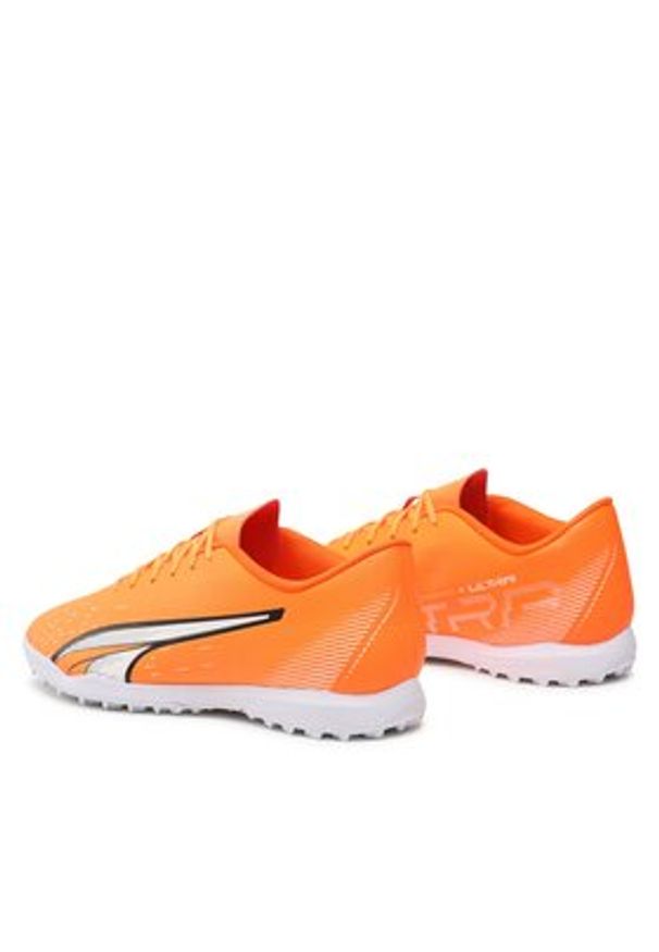 Puma Buty do piłki nożnej Ultra Play Tt Ultra 10722601 Pomarańczowy. Kolor: pomarańczowy. Materiał: skóra
