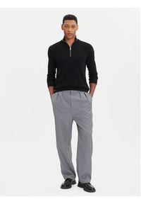 Marc O'Polo Sweter 529 5144 60314 Czarny Regular Fit. Typ kołnierza: polo. Kolor: czarny. Materiał: bawełna #3
