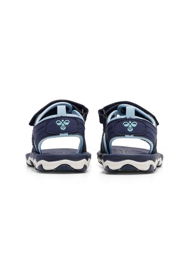 Kapcie dziecięce Hummel sandal sport. Kolor: wielokolorowy, niebieski, fioletowy. Styl: sportowy