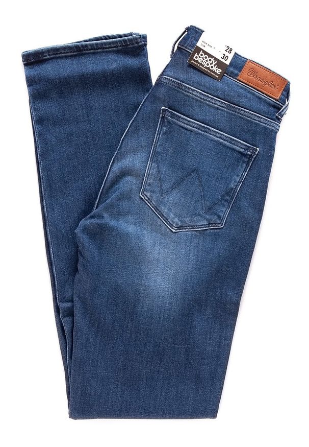 Wrangler - WRANGLER HIGH SLIM SOFT CLOUD W27GRT21R 112128057. Stan: podwyższony
