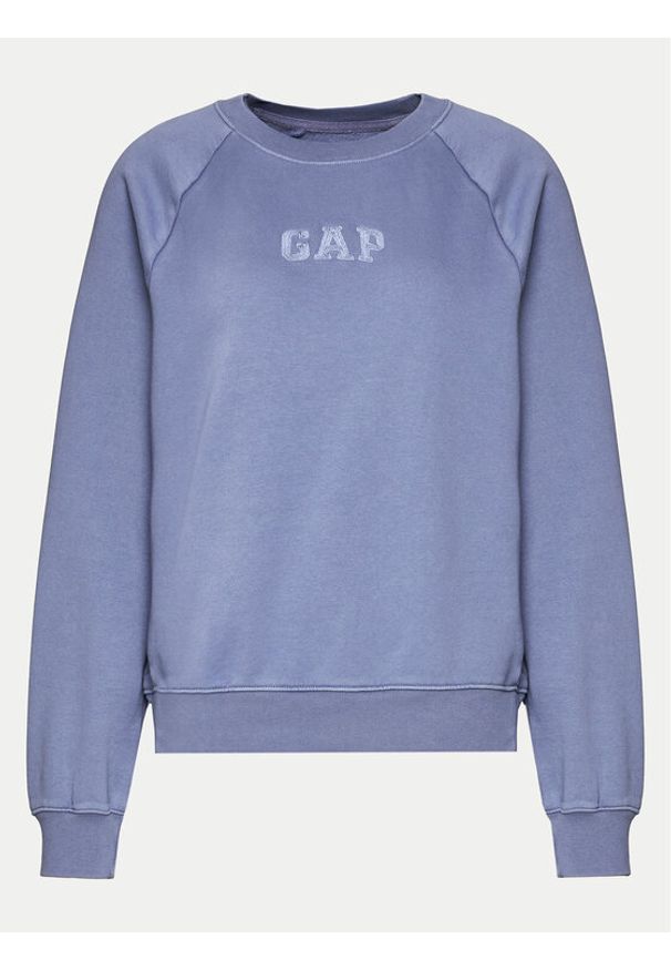 GAP - Gap Bluza 885578-00 Niebieski Regular Fit. Kolor: niebieski. Materiał: bawełna