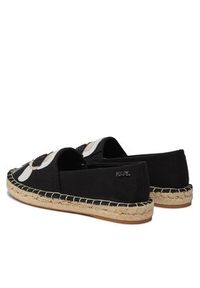 Karl Lagerfeld - KARL LAGERFELD Espadryle KL80111 Czarny. Kolor: czarny. Materiał: materiał #6