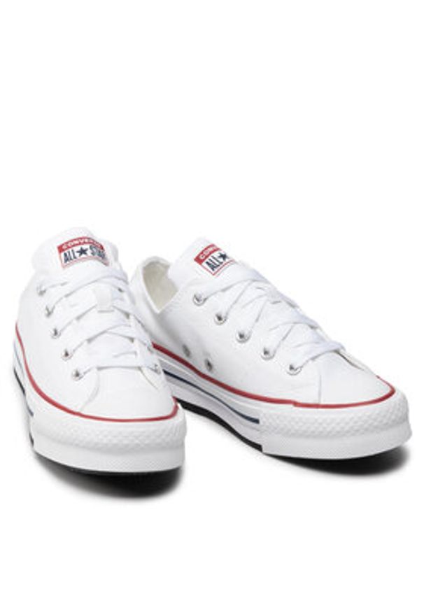 Converse Trampki Chuck Taylor All Star Eva Lift Ox 272858C Biały. Kolor: biały. Materiał: materiał
