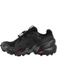 salomon - Buty do biegania damskie Salomon Speedcross 6 Gtx. Kolor: czarny. Materiał: syntetyk, materiał. Szerokość cholewki: normalna. Model: Salomon Speedcross. Sport: bieganie