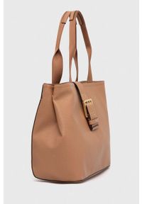 DKNY - Dkny torebka kolor brązowy. Kolor: brązowy. Rodzaj torebki: na ramię #3