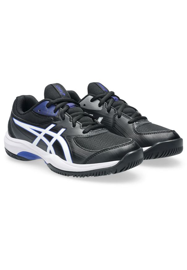 Buty tenisowe dla dzieci Asics Gel-game Gs. Kolor: czarny, wielokolorowy, biały. Sport: tenis