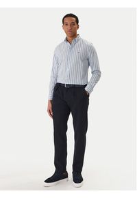 TOMMY HILFIGER - Tommy Hilfiger Koszula MW0MW42441 Błękitny Regular Fit. Kolor: niebieski. Materiał: bawełna #3