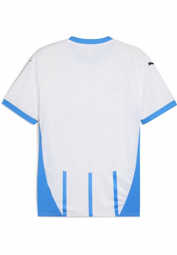 Puma - Męska koszulka wyjazdowa US Sassuolo Calcio 24/25 PUMA White Ignite Blue. Kolor: biały, niebieski, wielokolorowy