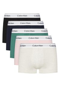 Calvin Klein Underwear Komplet 5 par bokserek LV00NB4393 Kolorowy. Materiał: bawełna. Wzór: kolorowy