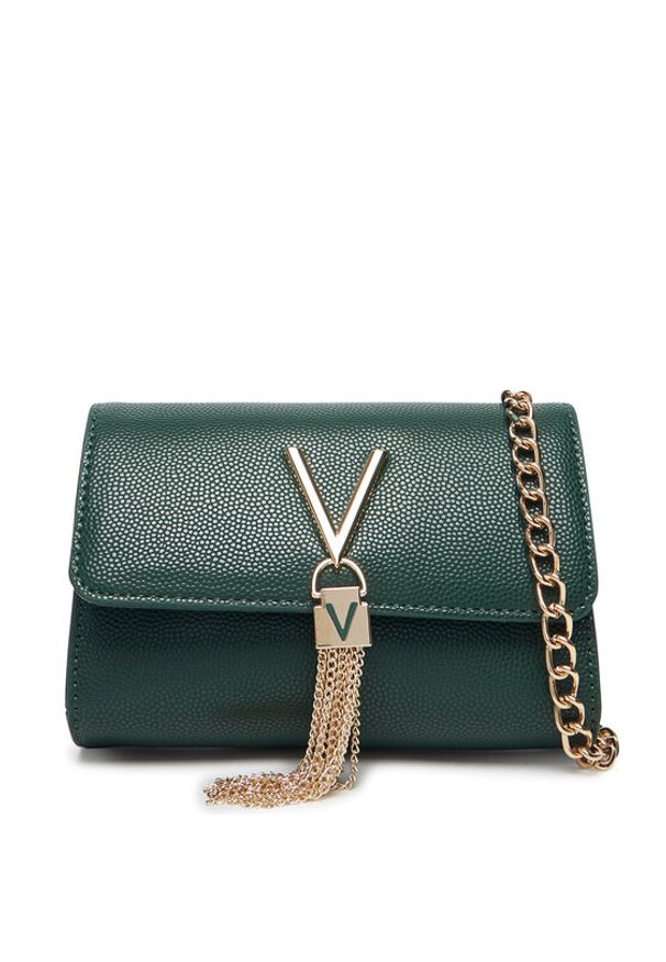 VALENTINO - Valentino Torebka Divina VBS1R403G Zielony. Kolor: zielony. Materiał: skórzane