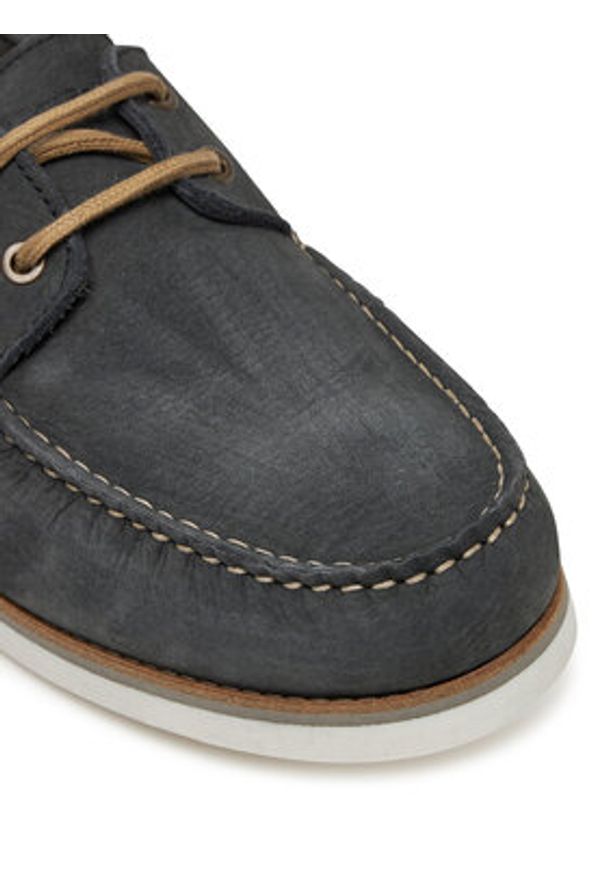 Marc O'Polo Półbuty RR1M3033 Granatowy. Kolor: niebieski. Materiał: skóra