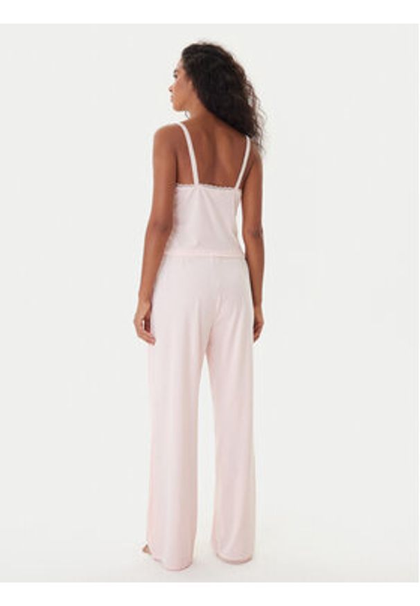 Juicy Couture Piżama JCLPJ225516 Różowy Regular Fit. Kolor: różowy. Materiał: syntetyk