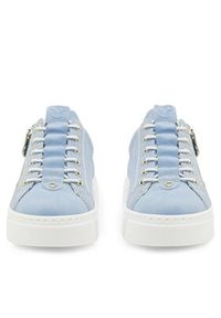 Rieker Sneakersy N5952-10 Błękitny. Kolor: niebieski. Materiał: skóra