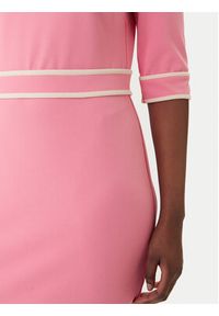 Rinascimento Sukienka koktajlowa CFC0127991003 Różowy Slim Fit. Kolor: różowy. Materiał: syntetyk. Styl: wizytowy #3