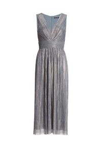 Swing Sukienka koktajlowa 5AK07900 Srebrny Regular Fit. Kolor: srebrny. Materiał: syntetyk. Styl: wizytowy #5