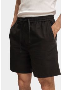 Męskie szorty Mustang Style Linen Jogger Shorts Black Beauty 1016459 4185 #4