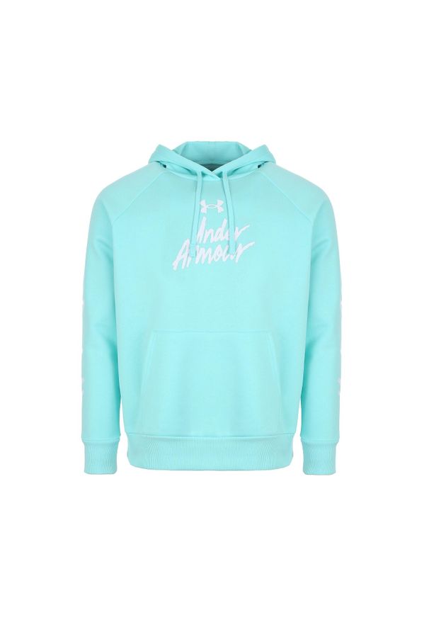 Bluza damska Under Armour Rival Fleece Graphic Hoody. Kolor: niebieski