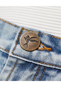 ONETEASPOON - Niebieskie jeansy Smiths Low Waist. Stan: obniżony. Kolor: niebieski. Wzór: aplikacja. Styl: klasyczny, elegancki #5