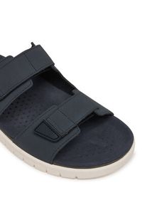 Geox Klapki U Flextride S U652JB 000EK C4002 Granatowy. Kolor: niebieski. Materiał: skóra #4