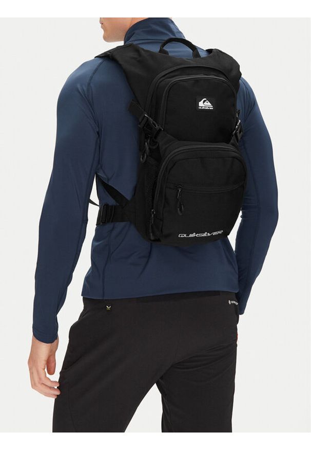 Quiksilver Plecak QUIC-P-007-07 Czarny. Kolor: czarny. Materiał: materiał