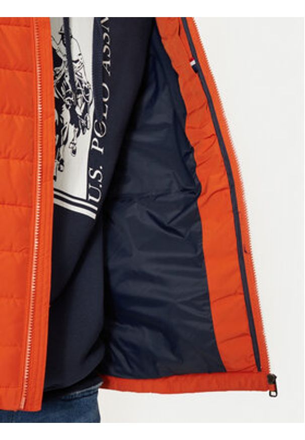 U.S. Polo Assn. Kurtka zimowa MUP3600 Pomarańczowy Regular Fit. Typ kołnierza: polo. Kolor: pomarańczowy. Materiał: syntetyk. Sezon: zima