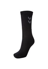 Zestaw skarpet sportowych dla dorosłych Hummel 3-Pack Basic Sock. Kolor: czarny. Sport: piłka ręczna