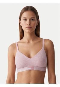 TOMMY HILFIGER - Tommy Hilfiger Biustonosz braletka UW0UW05715 Różowy jasny. Kolor: różowy. Materiał: bawełna #1