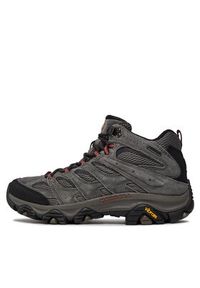 Merrell Trekkingi Moab 3 Mid Wp J035833 Szary. Kolor: szary. Materiał: skóra, zamsz. Sport: turystyka piesza #6