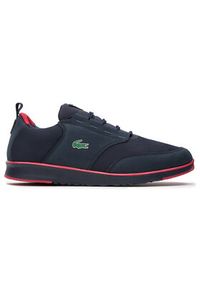 Lacoste Sneakersy L.ight 116 1 Spm 7-31SPM0024003 Granatowy. Kolor: niebieski. Materiał: materiał #8