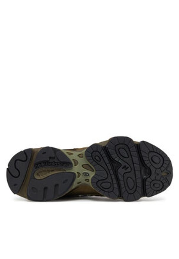 New Balance Sneakersy M1000NBU Zielony. Kolor: zielony. Materiał: zamsz, skóra