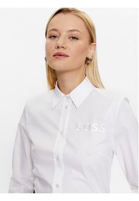 BOSS - Boss Koszula Balino 50494458 Biały Regular Fit. Kolor: biały. Materiał: bawełna