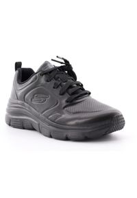 skechers - Buty sneakers Damskie Skechers. Kolor: czarny. Sport: fitness #1