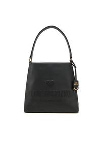 Love Moschino - LOVE MOSCHINO Torebka JC4115PP1ML1000A Czarny. Kolor: czarny. Materiał: skórzane #5