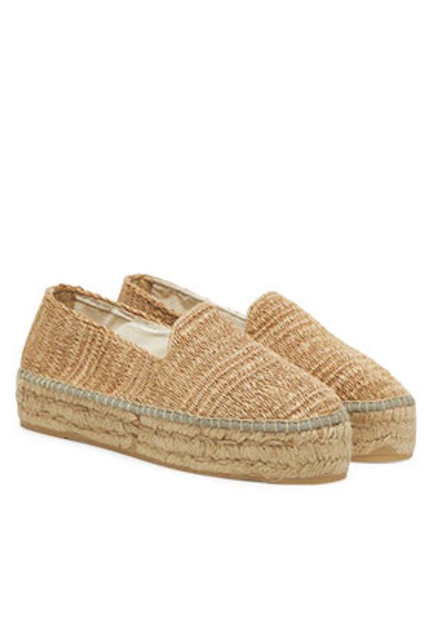 Manebi Espadryle H 1.5 D0 Beżowy. Kolor: beżowy