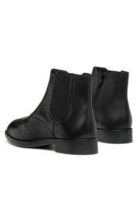 Geox Botki D Jaylon 2 D46QAD 043NH C9999 Czarny. Kolor: czarny. Materiał: materiał #4
