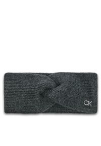 Calvin Klein Opaska materiałowa Chunky K60K612872 Czarny. Kolor: czarny. Materiał: wełna #5