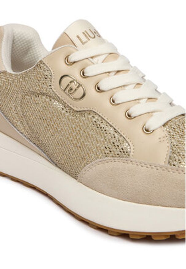 Liu Jo Sneakersy Lolo 20 BA6041 PX064 Beżowy. Kolor: beżowy. Materiał: skóra