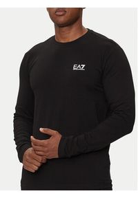 EA7 Emporio Armani Longsleeve 8NPT28 PJVQZ 1200 Czarny Regular Fit. Kolor: czarny. Materiał: bawełna. Długość rękawa: długi rękaw #4
