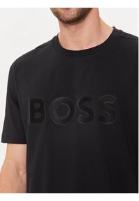 BOSS - Boss T-Shirt Tee 1 50512866 Czarny Regular Fit. Kolor: czarny. Materiał: bawełna #3