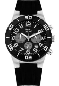 Zegarek Pierre Ricaud Zegarek męski Pierre Ricaud P60007.YX24CH czarny. Kolor: czarny #1