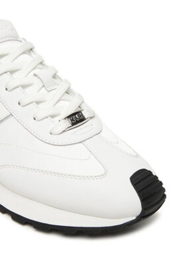 Karl Lagerfeld - KARL LAGERFELD Sneakersy KL51129 Biały. Kolor: biały. Materiał: skóra